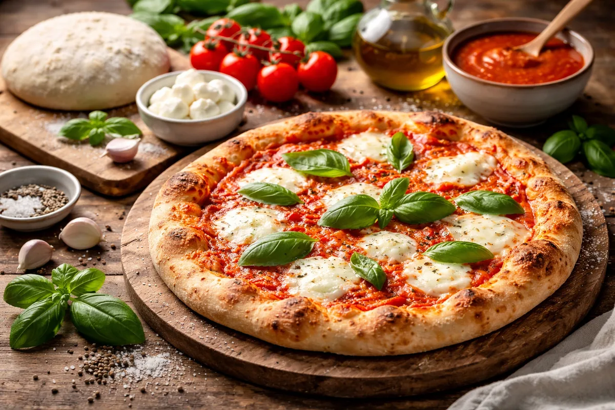 Comment préparer une pizza maison en utilisant des ingrédients authentiques