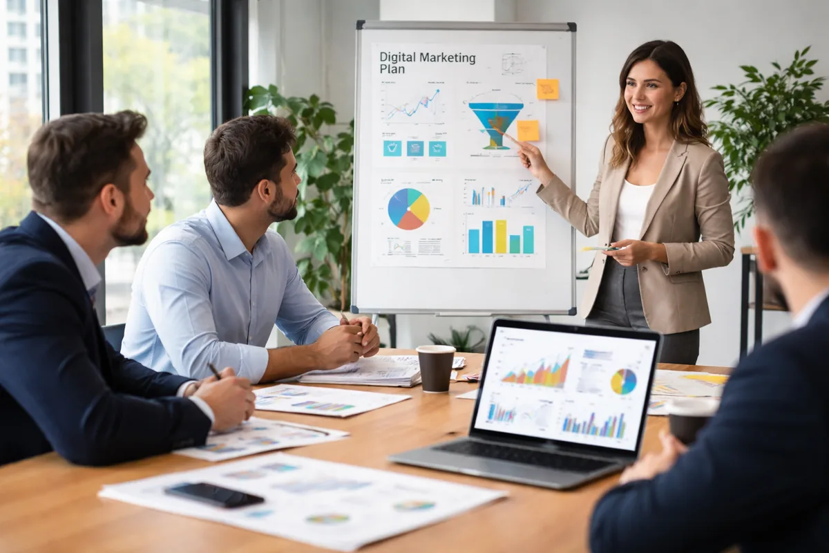 Comment établir un plan de marketing digital efficace pour une entreprise B2B