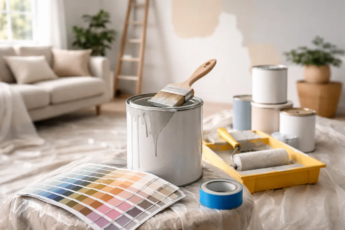 Comment bien choisir le type de peinture pour l'intérieur d'une maison