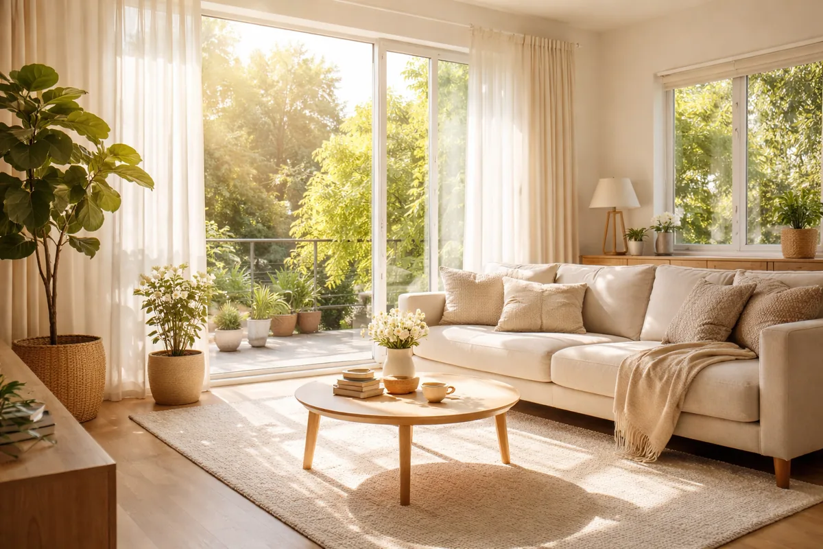 Les bienfaits de la lumière naturelle pour un intérieur plus sain
