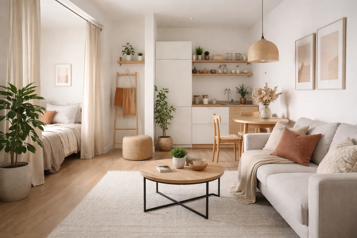 Comment décorer un petit appartement de 30 m² sans se sentir à l'étroit